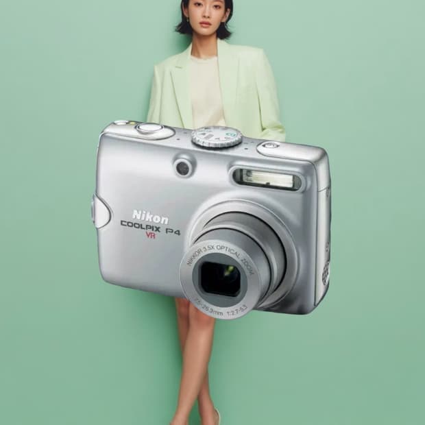 A급) 니콘 쿨픽스 P4 Nikon Coolpix p4 빈티지 디카