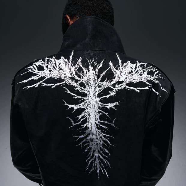 Opium Blackroot Shear Leather Jacket