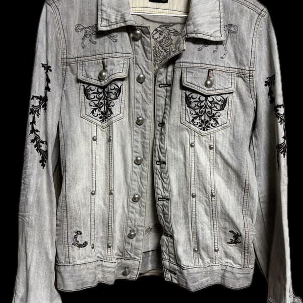 오리엔탈 청자켓