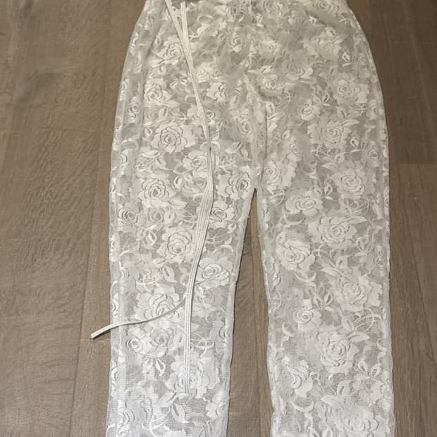 kimyo 레이스 플로럴 팬츠 레깅스