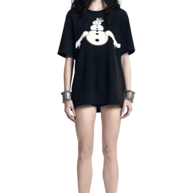 604servie SNOWMAN T-SHIRT