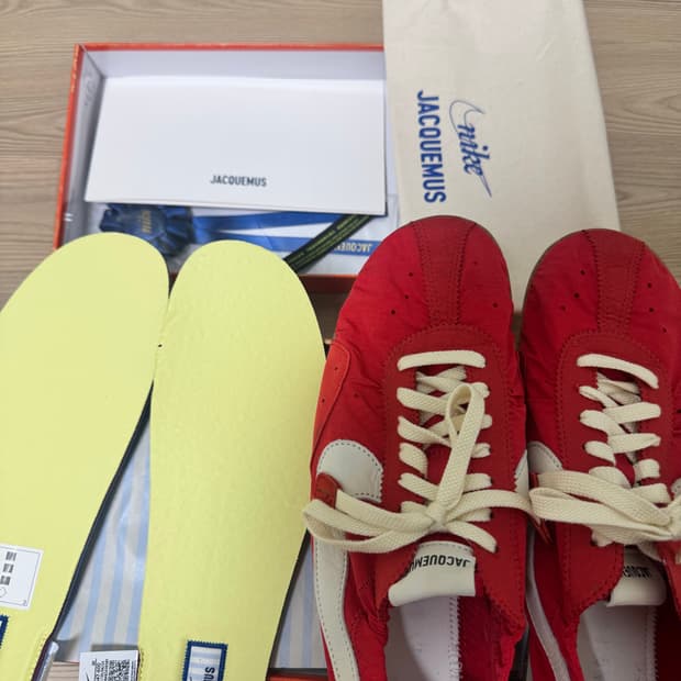 나이키 자크뮈스 문 슈즈 레드 290