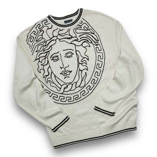Versace Classic V2 90s Medusa knitwear