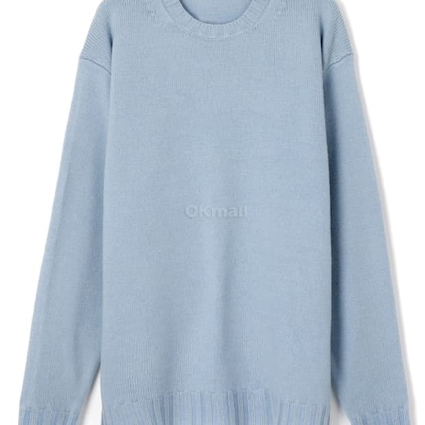 AURALEE WASHED FRENCH MERINO KNIT