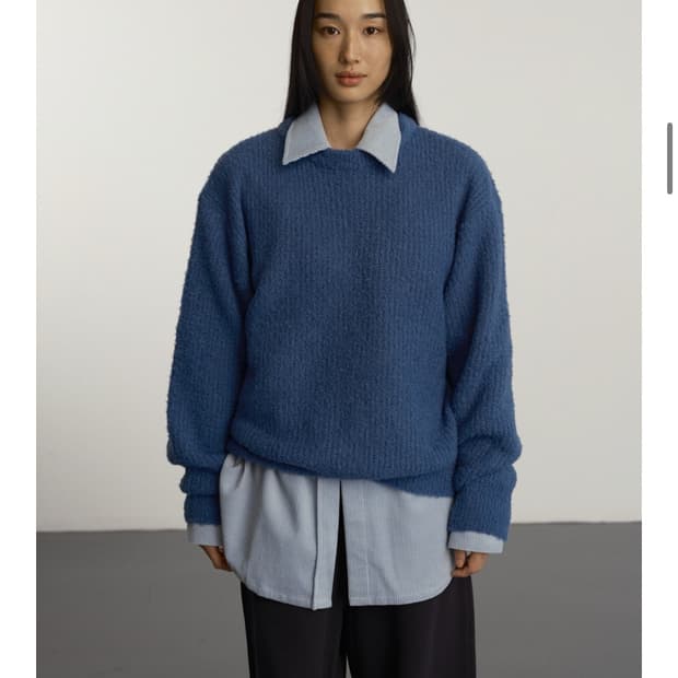 지비에이치어패럴 GBH APPAREL 부클니트