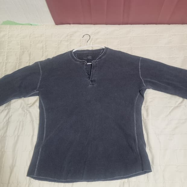 헤이스트의 빈티지 와플 헨리넥 반팔, 긴팔티 일괄 판매