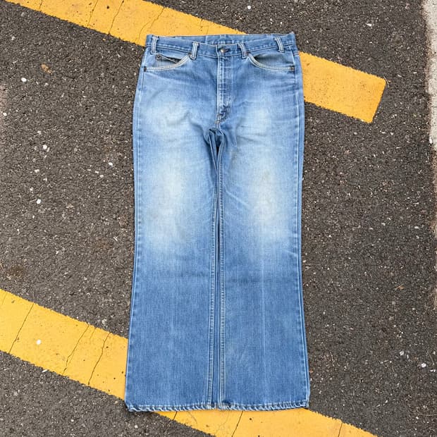 80s 빈티지 리바이스 517 부츠컷 오렌지탭