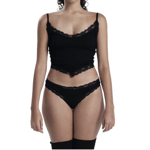 ODOR 로맨스 나시 블랙