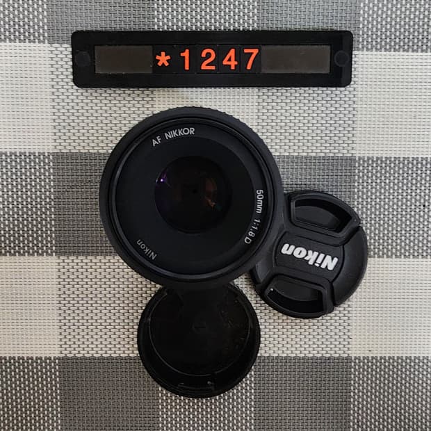 니콘 AF Nikkor 50mm 1.8 D 단렌즈