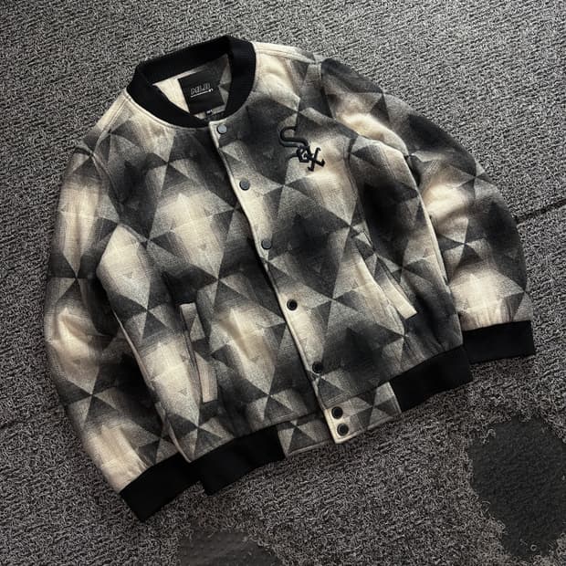 MLB 시카고 화이트 삭스 올드스쿨 바시티 자켓 4670