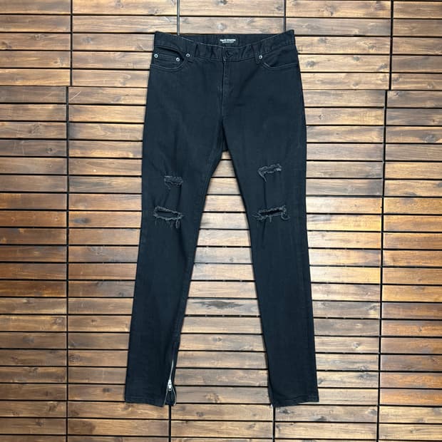 피스워커 블랙 스키니진 (30)  