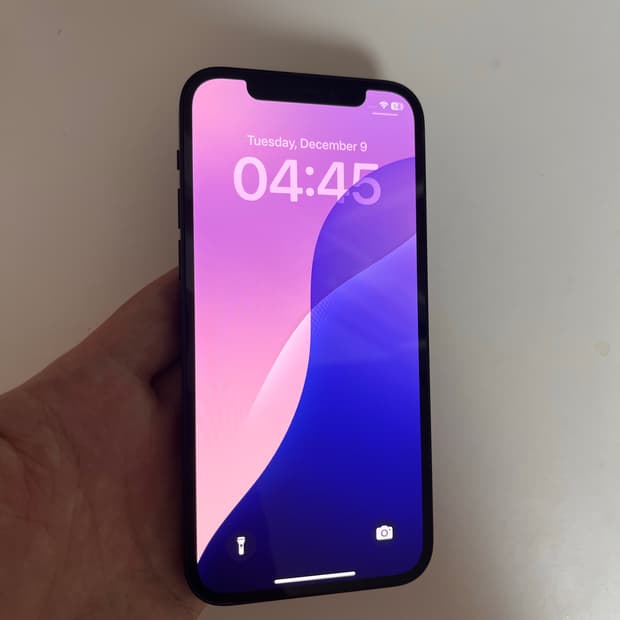 아이폰12 블랙 64GB 배터리성능92%