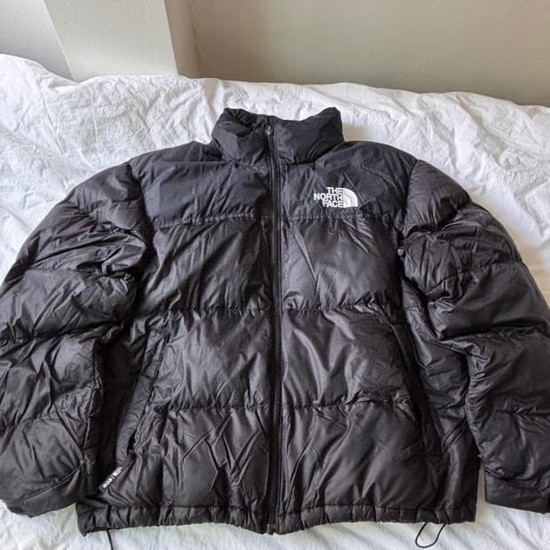 노스페이스 1996 에코 눕시 다운자켓 블랙 XL