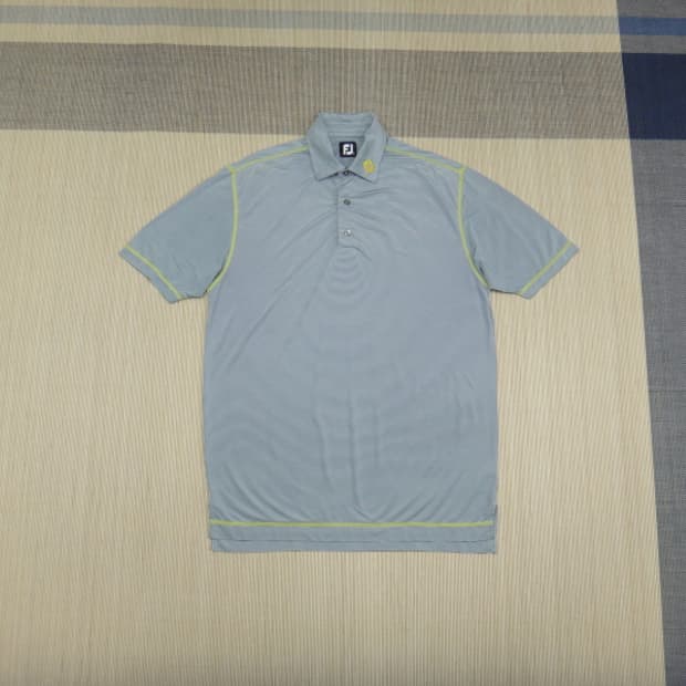(3XL) 풋조이 골프 카라 반팔 스판 티셔츠