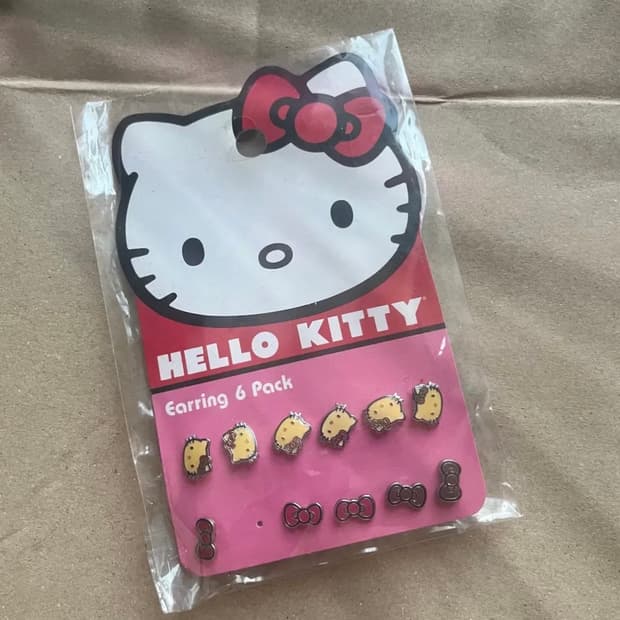 헬로키티 피어싱 고전 갸루 히메갸루 오네갸루