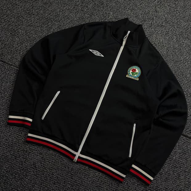 00s 엄브로 블랙번fc 레트로 트랙탑 져지 1833