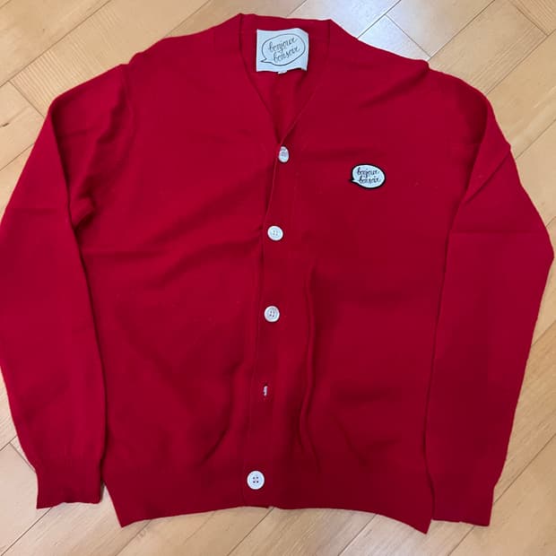 봉주르봉수아 가디건 L