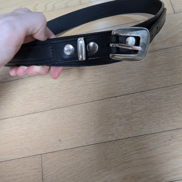 르메르 미니멀 웨스턴 벨트 80