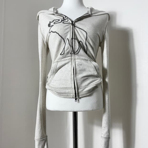 아베크롬비 오트밀 후드집