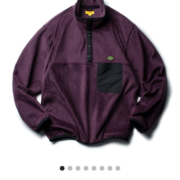 더레스큐 25fw 플리스 후리스 퍼플 XL TheResQ