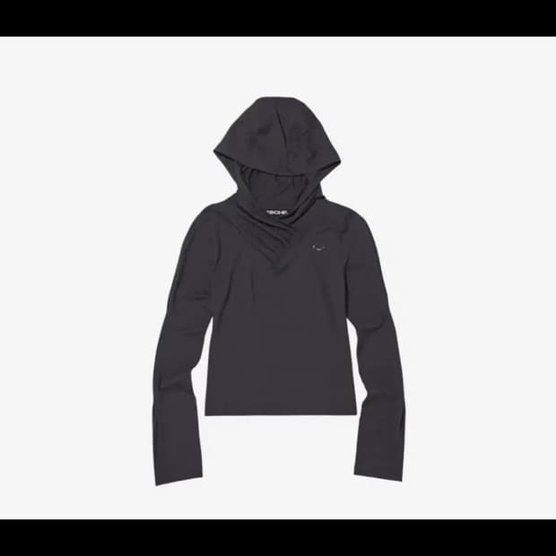 미스치프 셔링 후드 탑