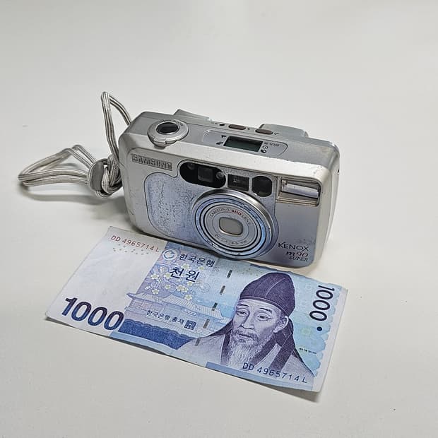 작례O 고성능 삼성 케녹스 m90 슈퍼 필름카메라 빈티지 필카