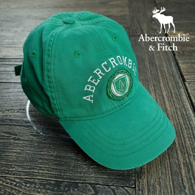 [아베크롬비] Y2K 빈티지 로고 자수 볼캡 M19335