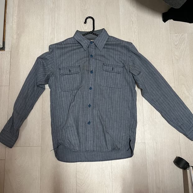 페로우즈 헤링본 셔츠 [L]