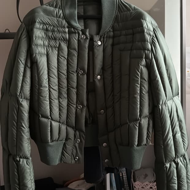 21fw 릭오웬스 경량패딩