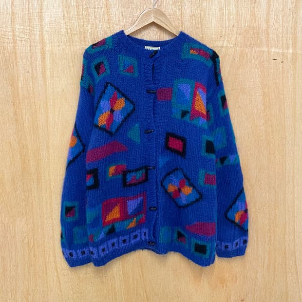 L.L. BEAN  mohair cardigan 엘엘빈 모헤어 가디건