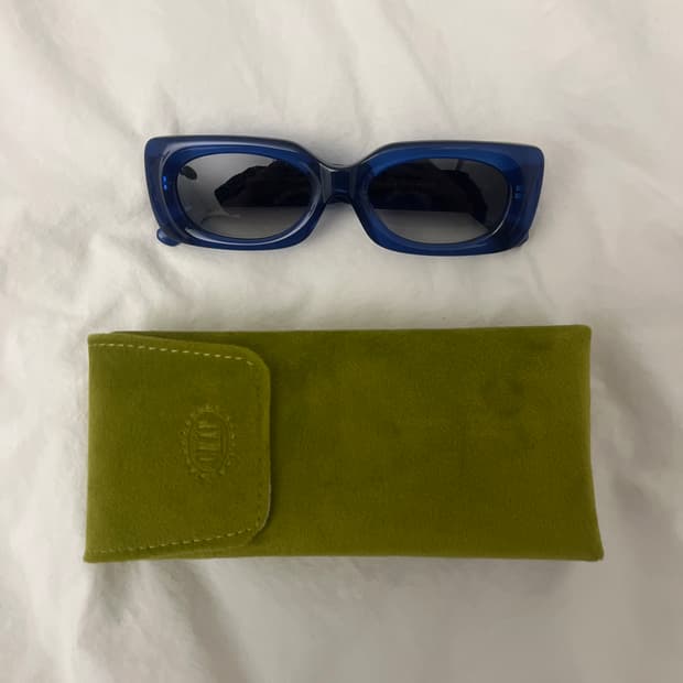 crap 블루 선글라스