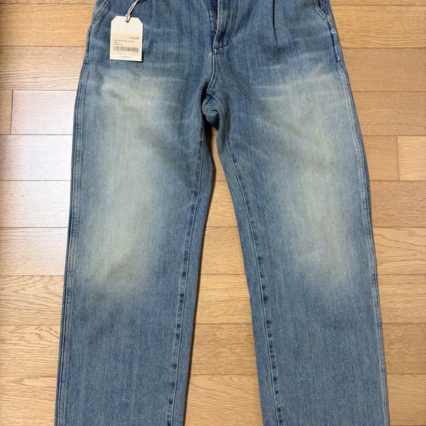 [1] 러프사이드 25fw 드레이프 데님 팬츠 라이트블루