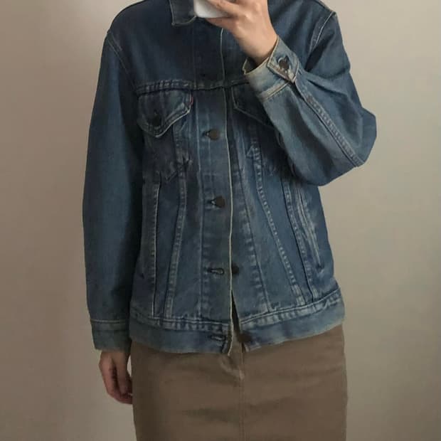 리바이스 데님자켓