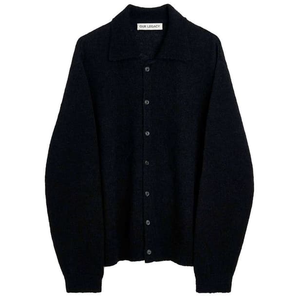 아워레가시 이브닝 폴로 퍼지 알파카 블랙 48