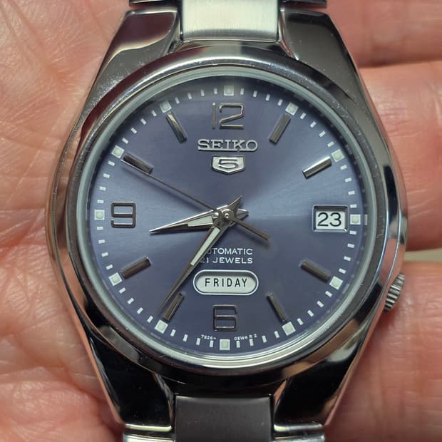 세이코 5 오토메틱 21 보석 SNK621K1 시계(풀박스)