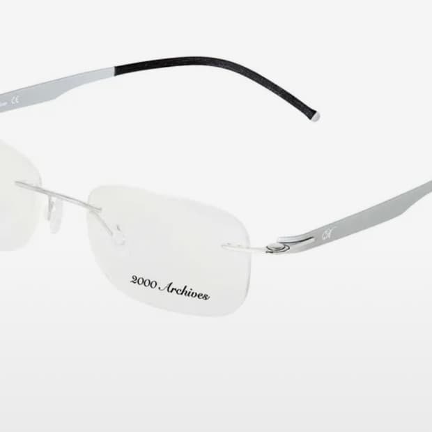 2000 아카이브스 무테 안경 01 건메탈 gun metal