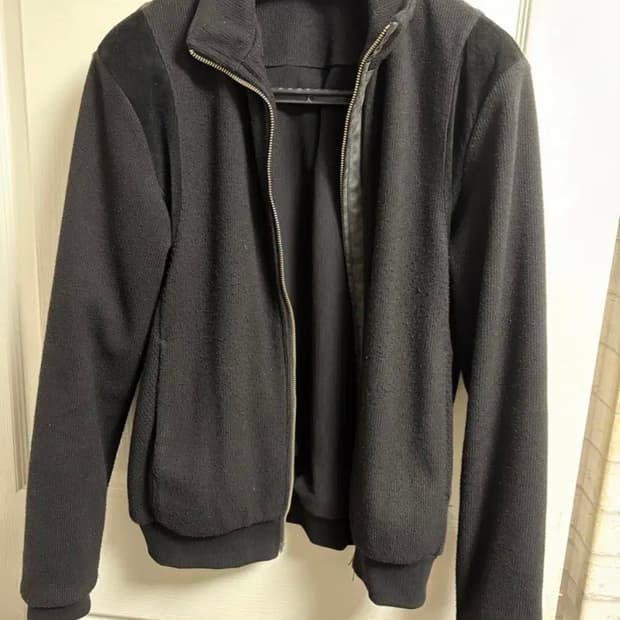 [1] xlim ep4 knit jersey black