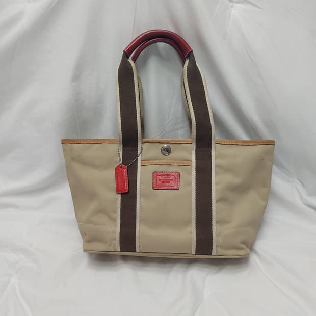 Vintage coach 빈티지 코치 나일론 햄튼 토트백 Y2K