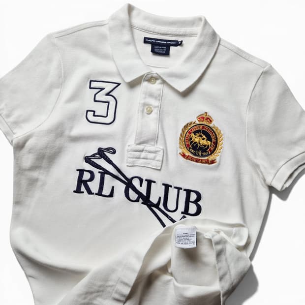 [M] 폴로 랄프로렌 RL CLUB 로고 PK 카라티 빅포니