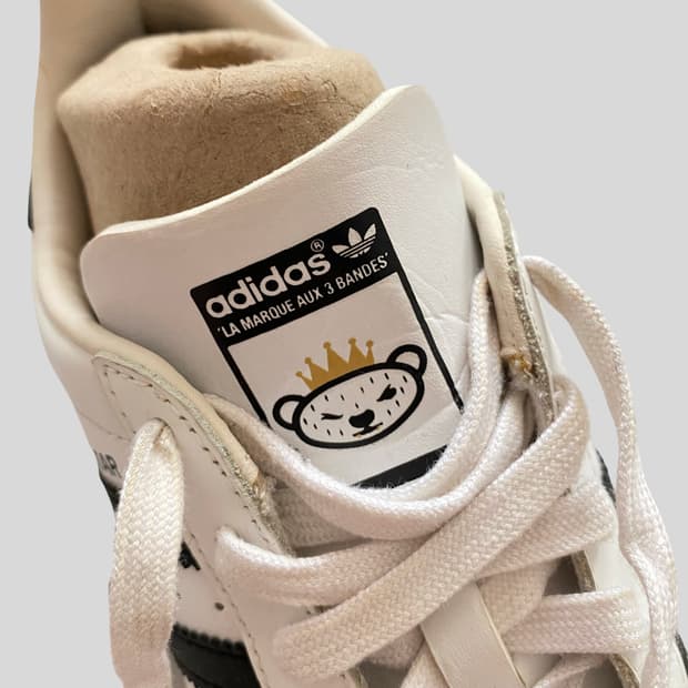 [아디다스 x 니고(NIGO) 콜라보 슈퍼스타 80s 베어 