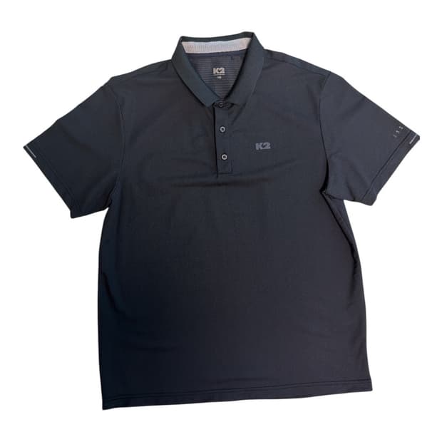 K2 남성 오싹(OSSAK) 솔리드 반팔 폴로티셔츠