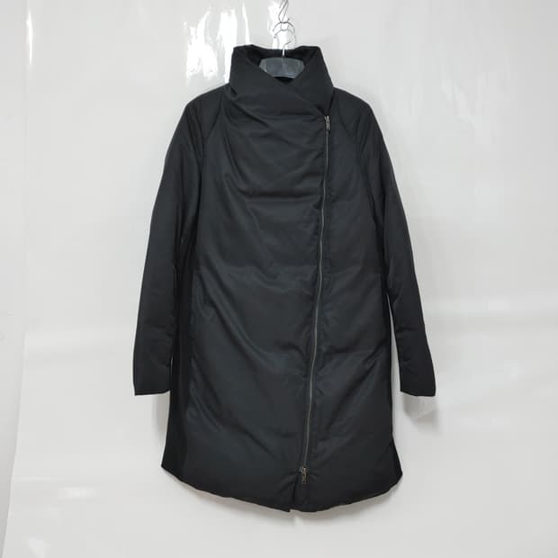 PURE DKNY 디케이엔와이 여성 하이넥 오리털 롱패딩