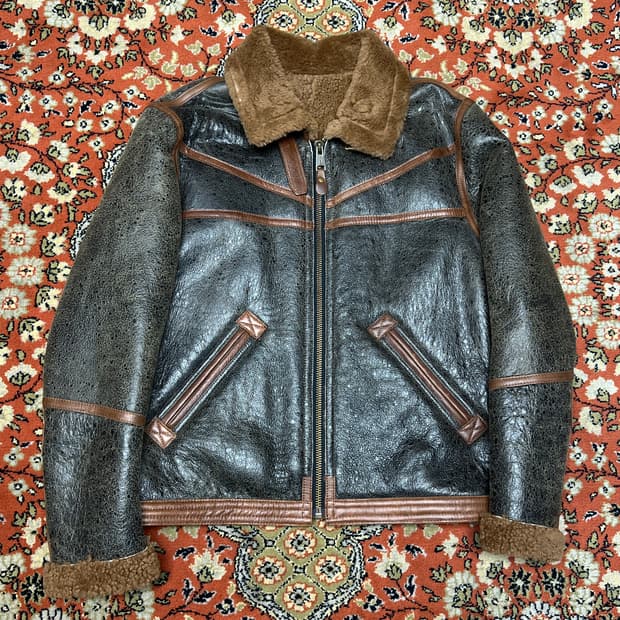 [38] Churphy leather 브라운 쉽스킨 무스탕