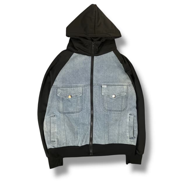 빈티지 투포켓 청자켓