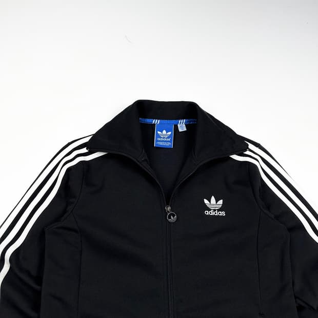 아디다스 유로파 삼선 블랙 트랙탑 져지 (S)