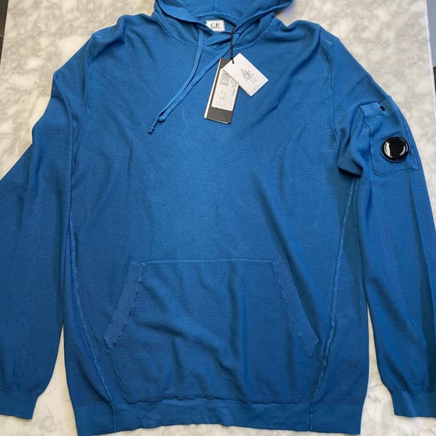 (새상품) cp컴퍼니 24ss 니트 후드