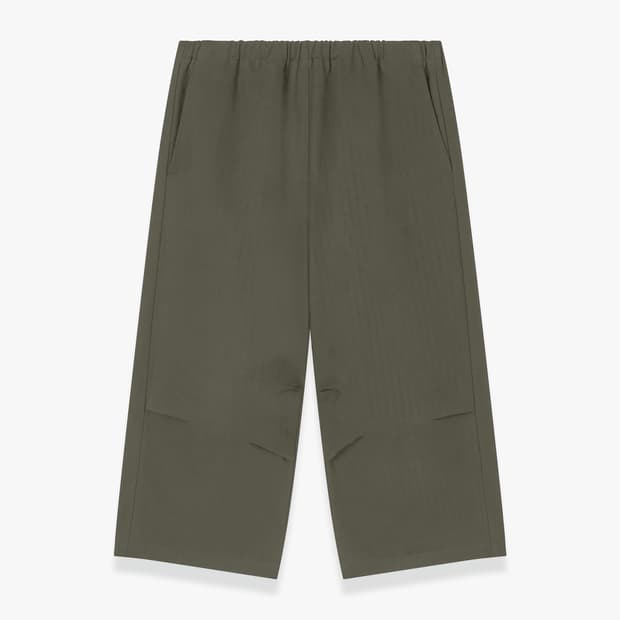 Les Ease capri pants (olive khaki)