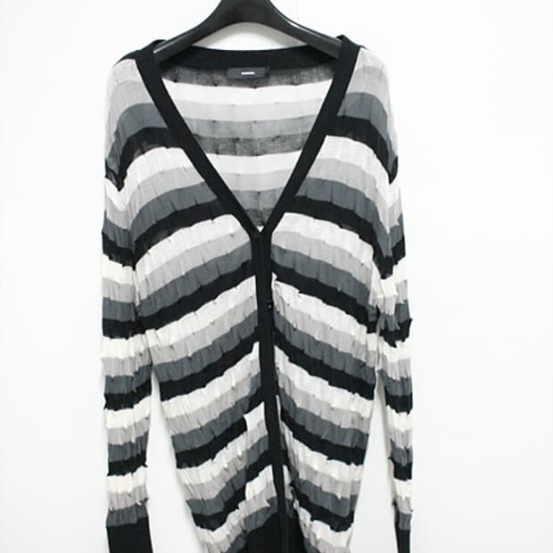 DIESEL 디젤 long 면 니트 가디건