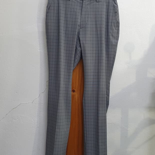 필우드 여름 체크 남자골프바지(32)