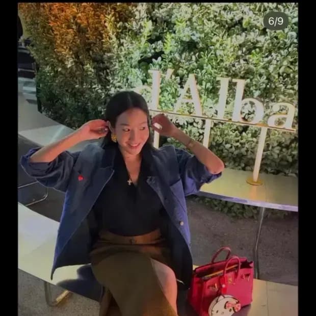 새상품 매니모어몽 mmm 워크 데님 자켓